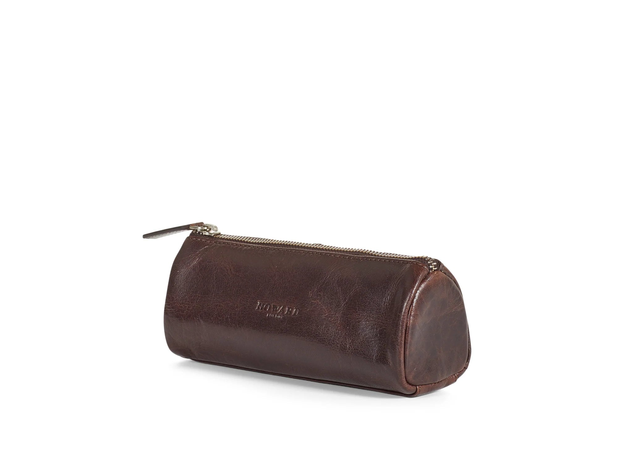 Howard Leather Pen Case Gavin Darkbrown