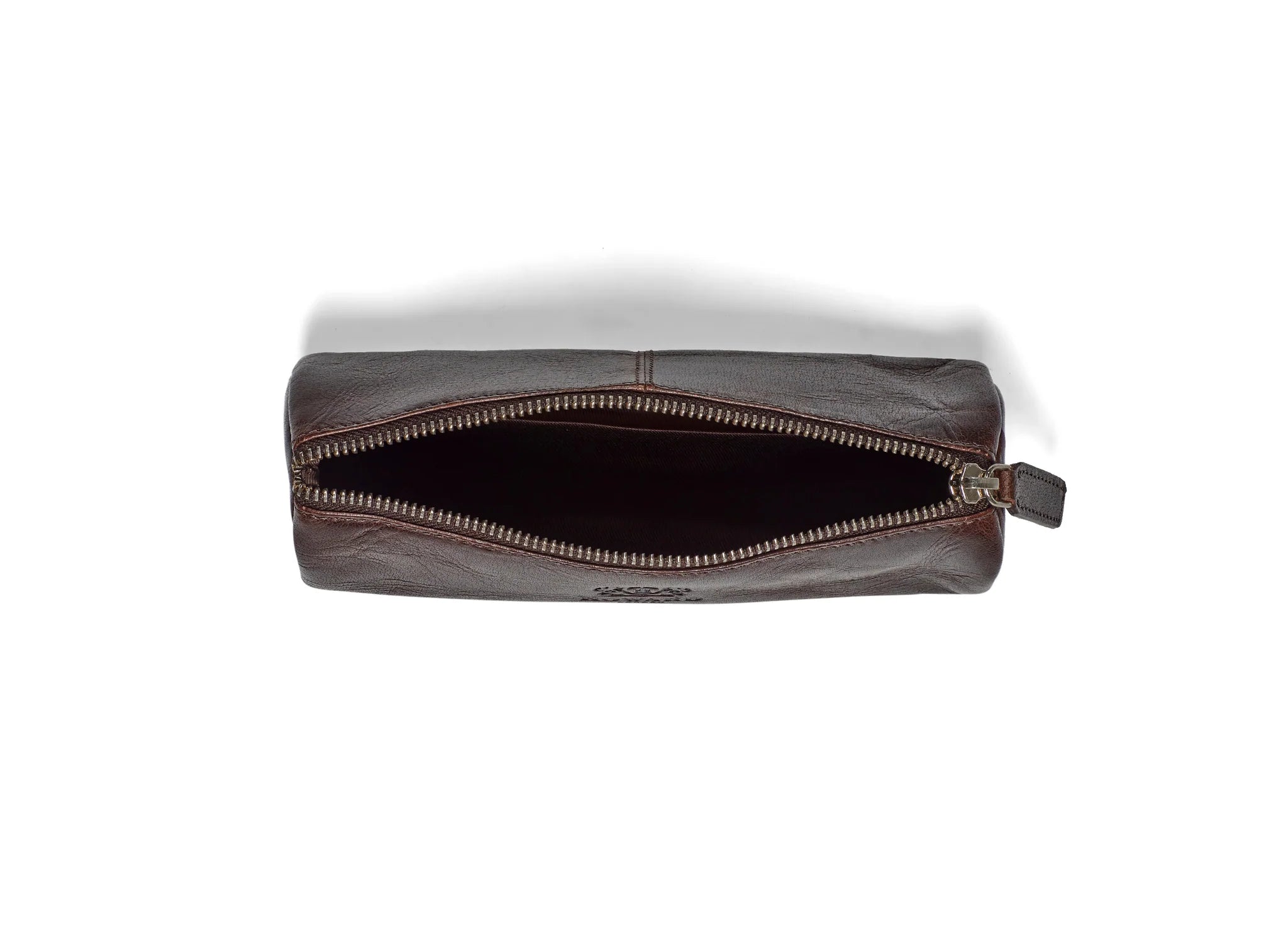 Howard Leather Pen Case Gavin Darkbrown