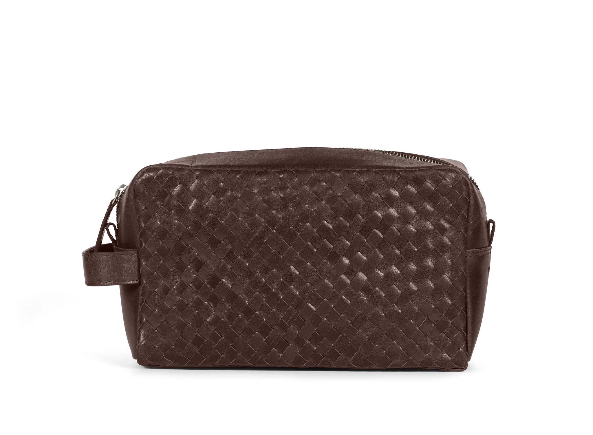 Howard Wash Bag John Dark Brown