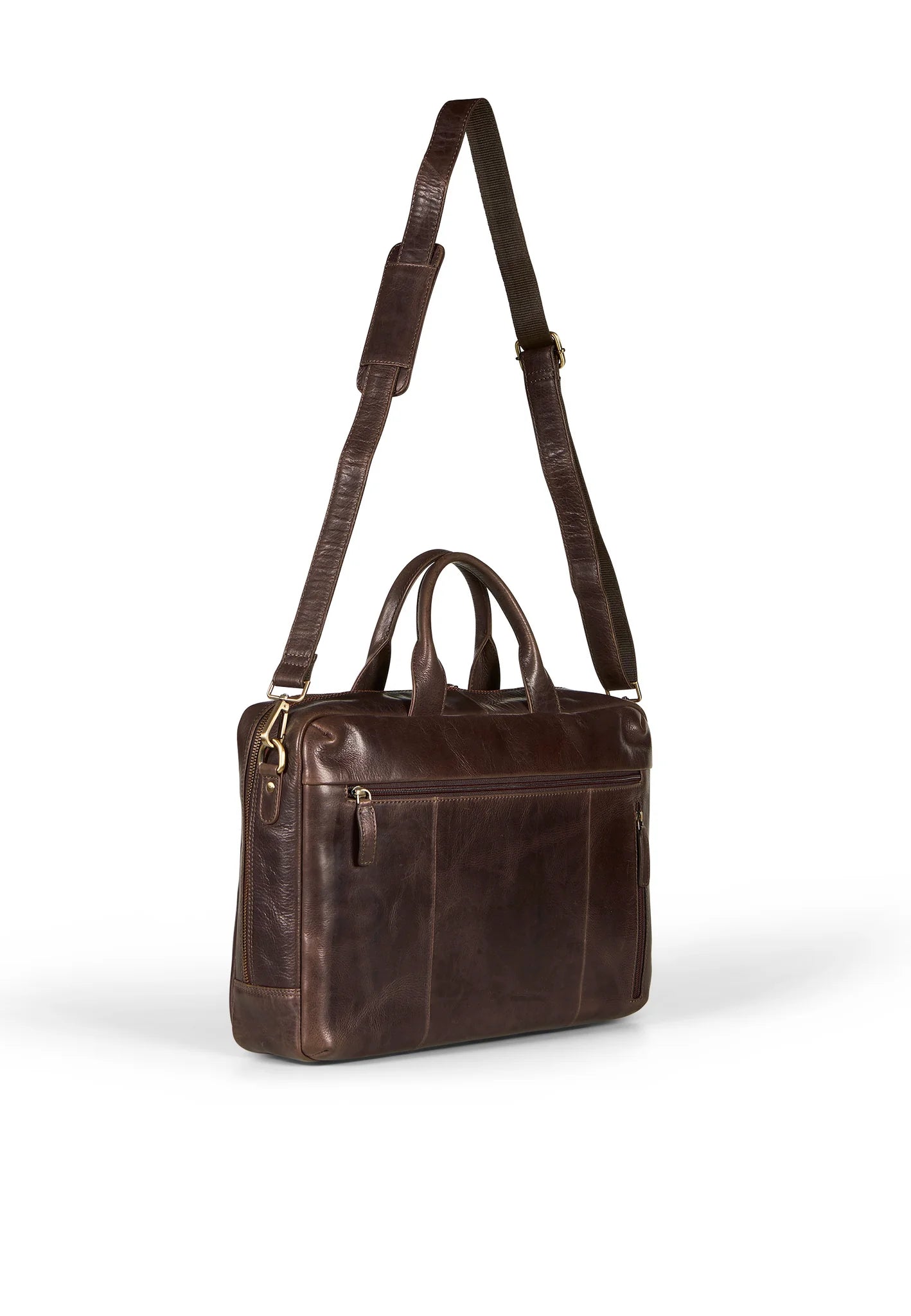 Howard Laptop Bag Frank Dark Brown
