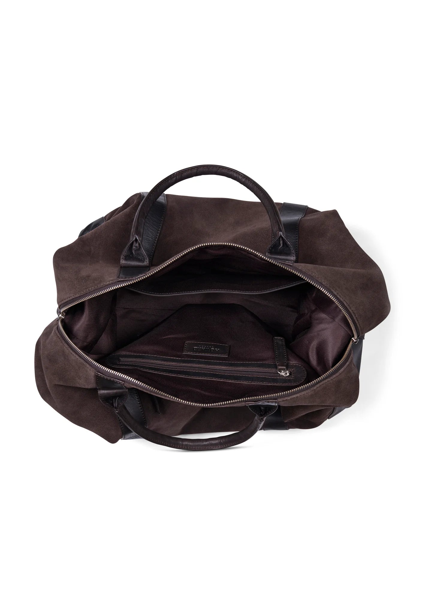 Howard Weekend Bag Steven Suede Chocolate Brown