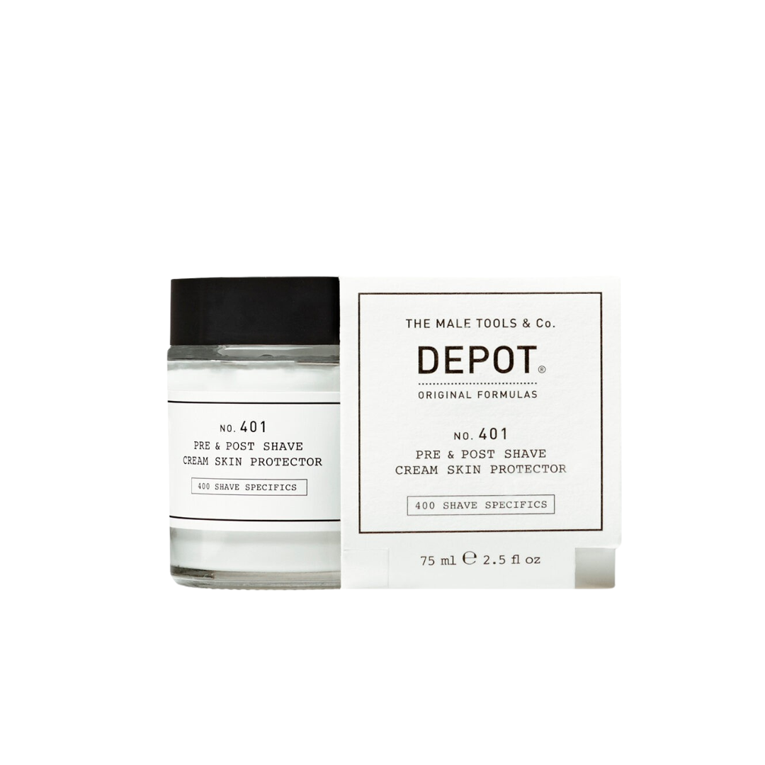 Depot No. 401 Pre & Post Shave Cream Skin Protection 75ml