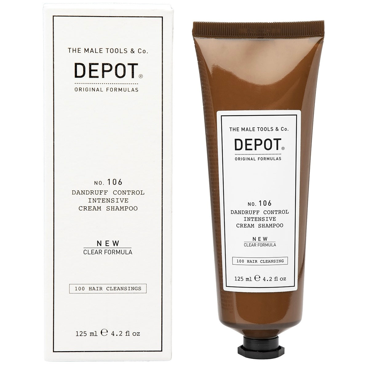 Depot NO. 106 Dandruff Control Intensive Cream Shampoo 125ml