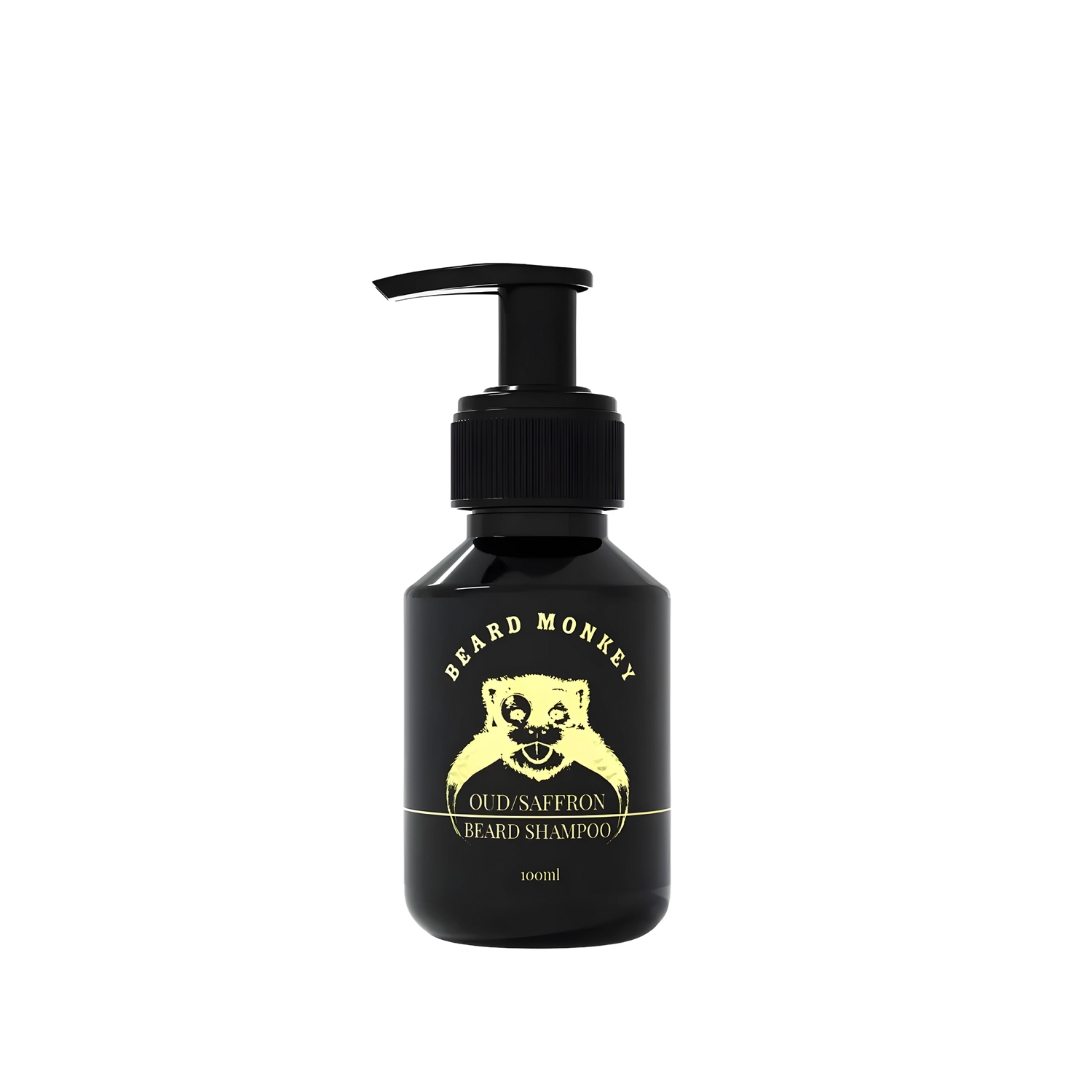 Beard Monkey SKÄGGSCHAMPO– OUD & SAFFRON 100ml