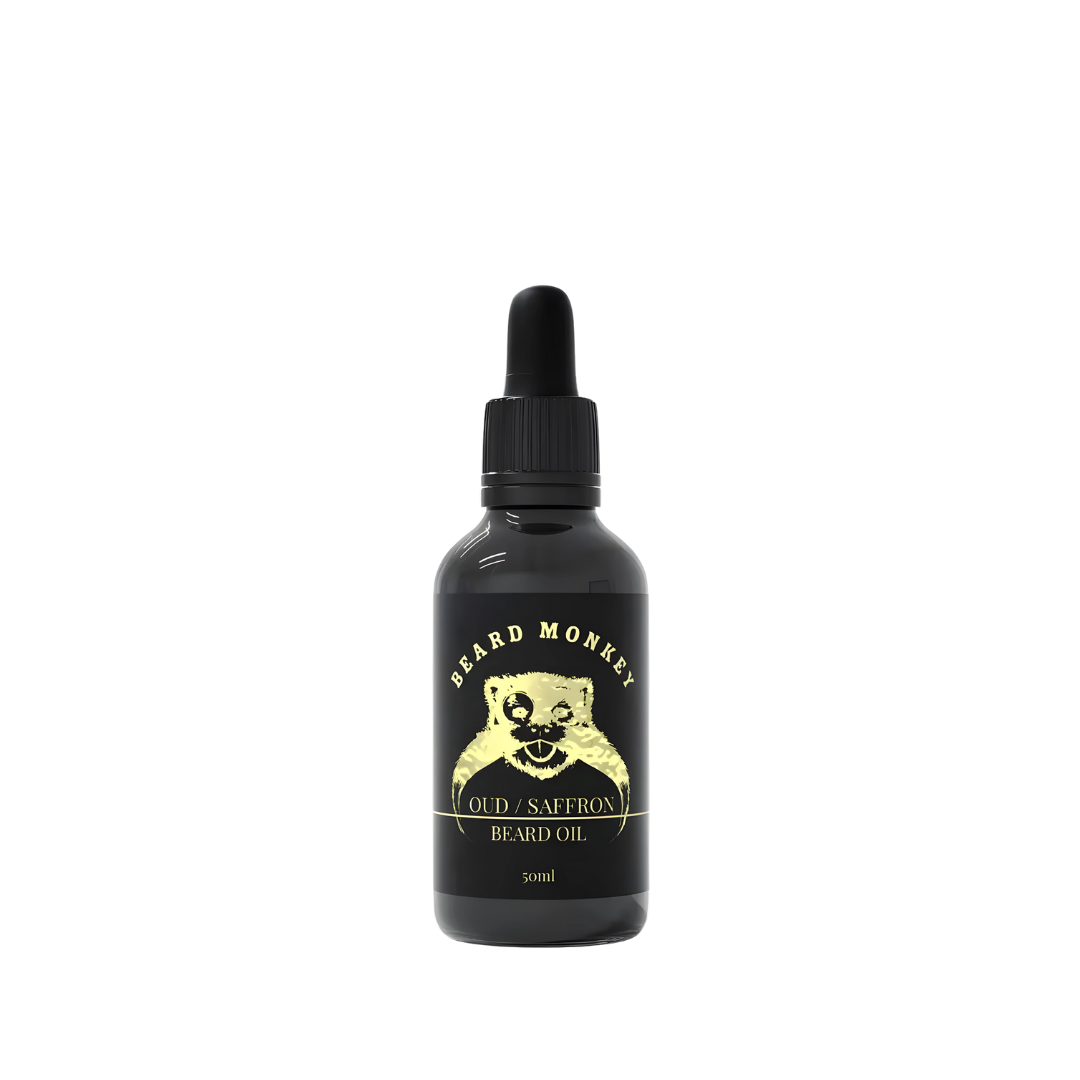 Beard monkey SKÄGGOLJA – OUD & SAFFRON 50ml