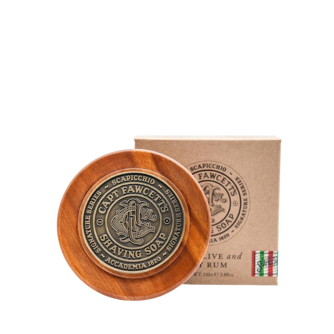 Captain Fawcett Shaving Soap with Bowl 110 g