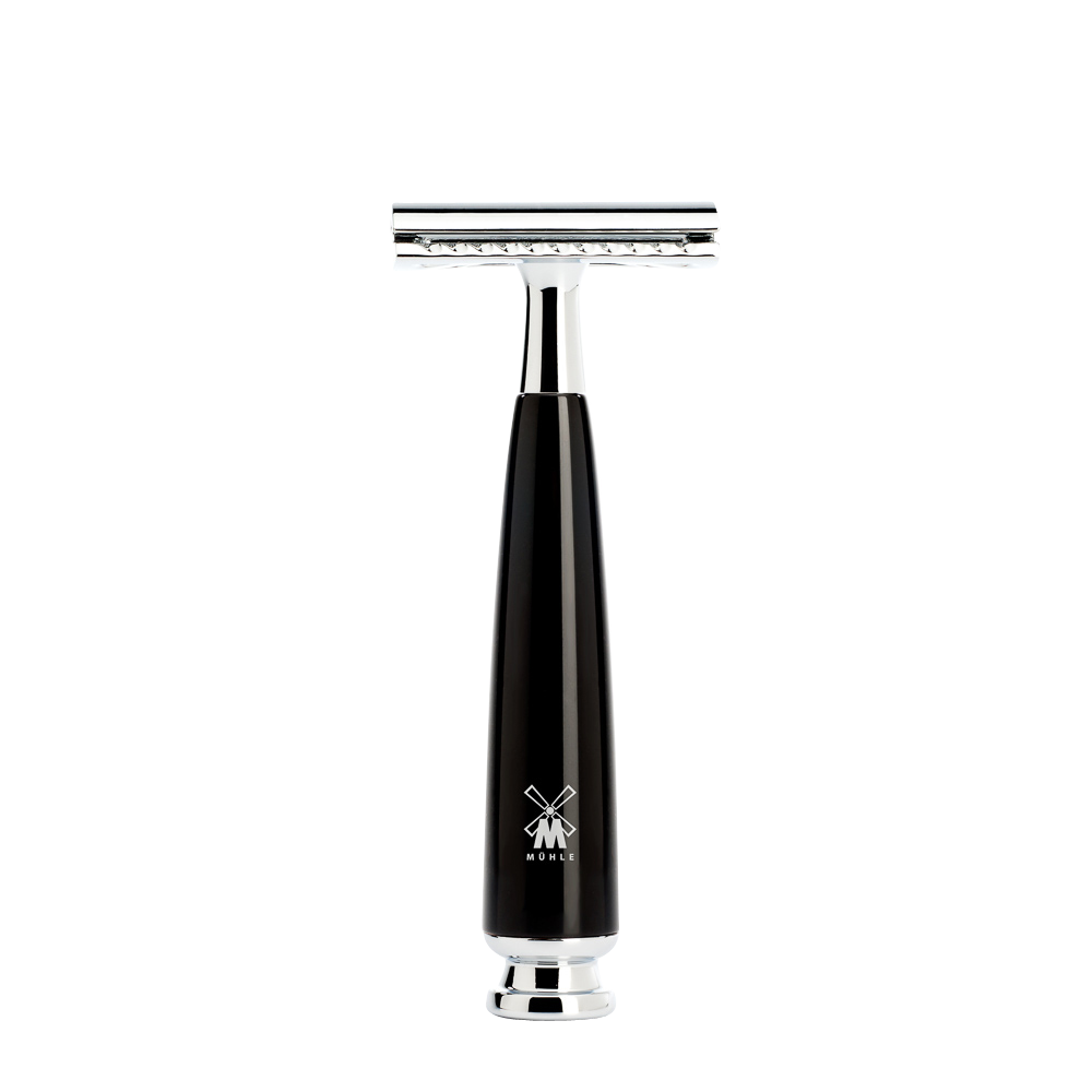 Mhüle safety razor set resin black