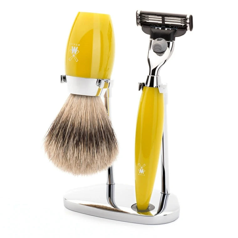 Mhule shave set resin yellow